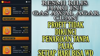 💵 REVIEW INVESTASI PENGEBOR MINYAK SHELL LEWAT HP  MODAL 60 K BISA MAIN TERIMA PROFIT TIAP HARI GAS [upl. by Rozelle]