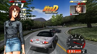 Kyoko RX7 FD vs Eunos Roadster  Initial D Special Stage  Akagi [upl. by Raoul116]