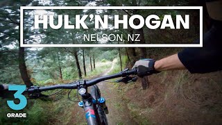 NARROW FAST amp FLOWY  Hulkn Hogan Mountain Bike Trail Grade 3  Intermediate  Codgers Nelson [upl. by Arabel]