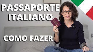 COMO FAZER O PASSAPORTE ITALIANO NA ITÁLIA PASSO A PASSO [upl. by Modeerf]