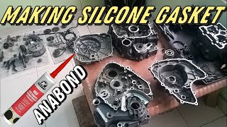 Correctly Applying RTV ANABOND Silicone Gasket over Engine Parts [upl. by Arreip]