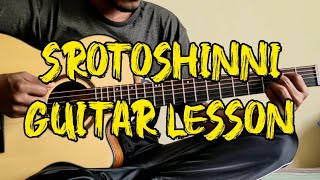 Srotoshinni Guitar Lesson  Encore  Srotoshinni Chords [upl. by Iror854]