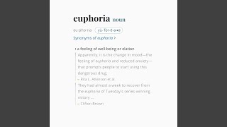 euphoria [upl. by Jedd662]