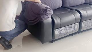 Recliner sofa cover installation [upl. by Aztiraj126]