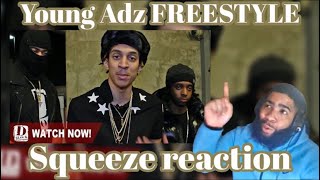 Young Adz  Freestyle  Reaction [upl. by Eitsud]