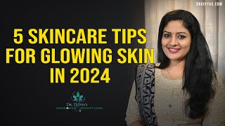 മുഖം തിളങ്ങാൻ 5 Tips to follow this New year for Glowing Skin  Natural Tips For Glowing Skin  2024 [upl. by Dambro]