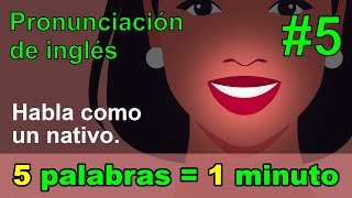 Aprende a pronunciar 5 palabras en inglés en 1 minuto Parte 5 draw work store September talk [upl. by Latin]