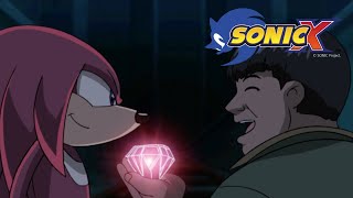 SONIC X  Capitulo 17  ¡Knuckles El puño de hierro de la ira  Español Latino [upl. by Macey39]