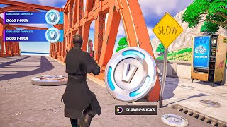 secret free vbucks map🤑 [upl. by Conni]