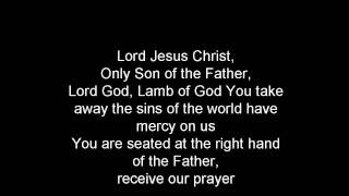 Glory to God in the highest with lyrics [upl. by Lyrrad]