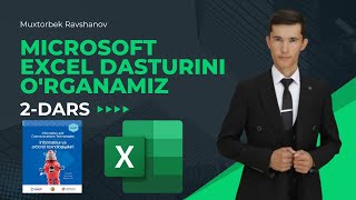 2Dars Ma’lumotlar kiritish Microsoft Excel dasturini organamiz [upl. by Osborne]