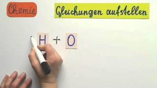 Gleichungen aufstellen in Chemie [upl. by Lalage]