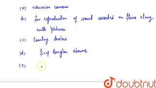 APPLICATION OF PHOTOELECTRIC CELL [upl. by Carhart]