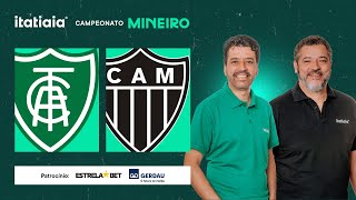 AMÉRICA X ATLÉTICO AO VIVO NA ITATIAIA  REACT DO CAMPEONATO MINEIRO [upl. by Nahtanoy44]