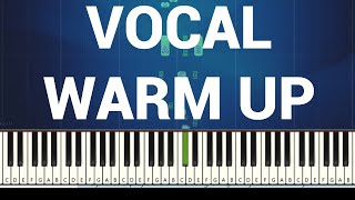 ♬ VOCAL WARM UPS 1 3 OCTAVES MAJOR SCALES ♬ [upl. by Seni734]