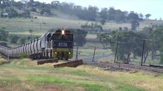 Gunnedah coal train [upl. by Rambert77]