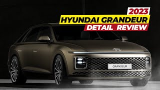 2023 Hyundai Grandeur Full Specs Price and Review Is it the NEW King of Luxury Sedans [upl. by Ssilb]