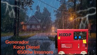 Generador Diesel 6500w Insonoro SELLO SEC [upl. by Masera155]