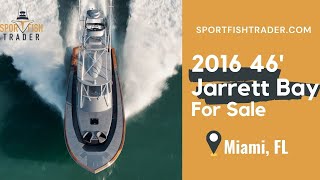 2016 Jarrett Bay 46′ Express Walkaround Boat For Sale Sportfishtrader [upl. by Feigin440]