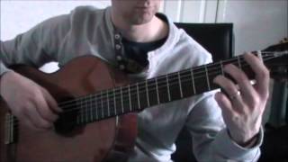 Dance of the Knights The Apprentice Theme Fingerpicking Classical Guitar Arrangement [upl. by Rodman]