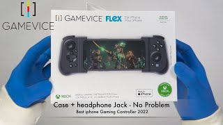 New Gamevice Flex Full unboxing amp Gameplay  Best iPhone Gaming Controller 2022 [upl. by Ydnirb]