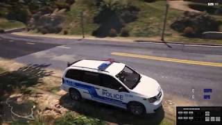 SPVMBased LSPD Dodge Caravan MX 7000 ELS GTA V [upl. by Htebirol]