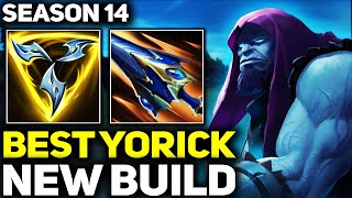 RANK 1 BEST YORICK IN THE WORLD NEW BUILD GAMEPLAY  Season 14 League of Legends [upl. by Laurie]