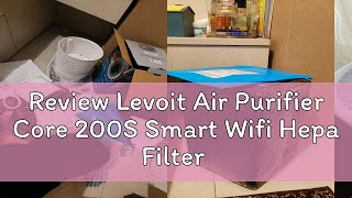 Review Levoit Air Purifier Core 200S Smart Wifi Hepa Filter H13 Original Pembersih Udara [upl. by Mlehliw578]