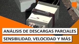 Análisis de descargas parciales Sensibilidad velocidad y más [upl. by Elvera708]