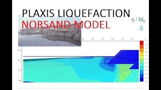 PLAXIS LIQUEFACTION ANALYSIS THE NORSAND MODEL PART 1 PLAXIS No09 [upl. by Mag]