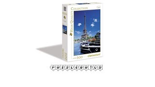 Puzzle Clementoni 500 – Paris 30302 [upl. by Niwroc]