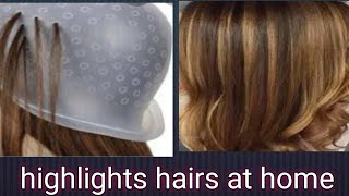 highlights how to highlights streaking at homehighlights on black hairsanil blue secrets [upl. by Cima]