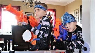 Nerf War  Payback Time Squad New Blasters [upl. by Lysander]