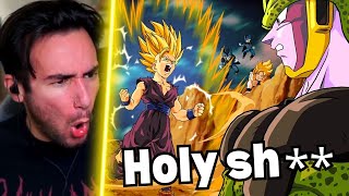 GOHAN GOES SUPER SAIYAN REACTION [upl. by Sirotek]