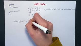 CNOTGate – Quantenalgebra  Quantenelektronik [upl. by Aeslek963]