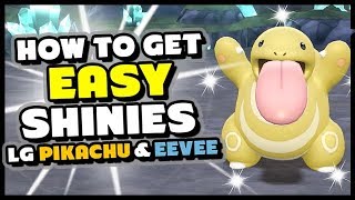 How to get EASY SHINY POKEMON in Lets Go Pikachu And Eevee  Best Shiny Hunting Guide [upl. by Chester686]