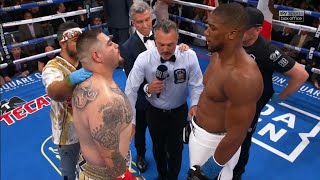 ANTHONY JOSHUA UK vs ANDY RUIZ JR USA TKO FIGHT [upl. by Donahue]