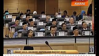 PM Najib perkenal tema Bajet 2015 Ekonomi Keperluan Rakyat [upl. by Ymaj]