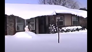 Snowstorm remains 1989 Video [upl. by Erlond]