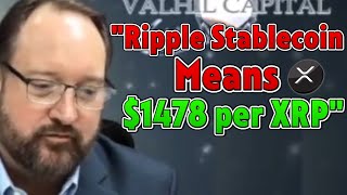 Ripple Stable coin means 1478 per XRP MUST SEE [upl. by Akimrej772]