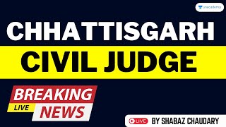 🚨 Big Update Chhattisgarh Civil Judge Exam [upl. by Michel]