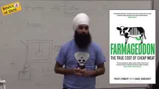 Should we eat meat Brunel Sikh Soc  QampA 7 [upl. by Nohsal]