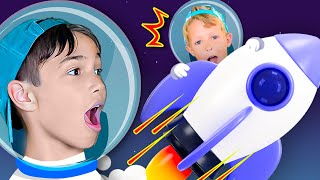 Aventura Espacial En Un Cohete y Más  ZigZagZooM Canciones Infantiles [upl. by Llewoh]