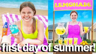 My Daughters Epic NEW SUMMER ROUTINE [upl. by Irem]