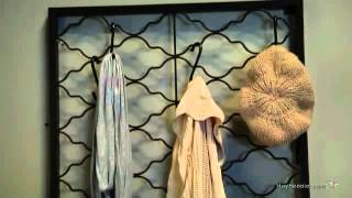 Quatrefoil Iron Wall Plaque with Hooks  Product Review Video [upl. by Akemaj]