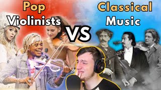 Reacting to Pop Violinists FAILING Classical Music [upl. by Nawram]