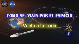 Cómo son los Viajes espaciales El Viaje a la Luna del Apolo [upl. by Lleryt810]