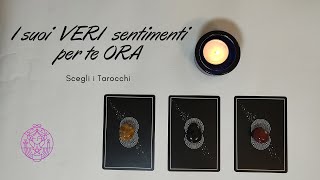 💞 I suoi veri sentimenti per te ora 💞🔮 Scegli i tarocchi [upl. by Dracir]