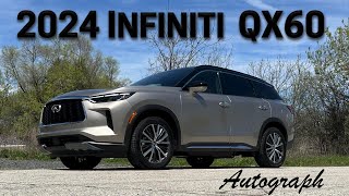 2024 Infiniti QX60  Interior Cargo Space 060 Test and more [upl. by Annaohj]