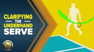 Pickleball 411 The Underhand Serve [upl. by Greyso]